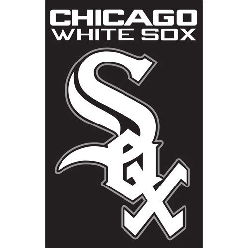 Chicago White Sox MLB Applique Banner Flag (44x28)