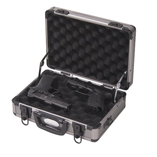 ADG Sports Aluminum Two Pistol Gun Case