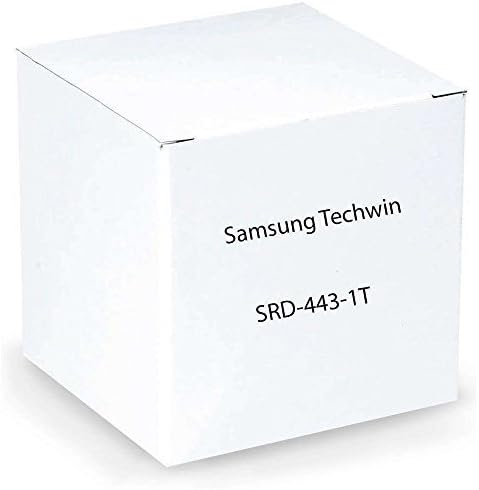 SAMSUNG TECHWIN | SRD-443-1TB | DVR, 4-channel, 1 TB, H.264, 120 fps@4CIF, 480 fps@CIF, 1 Internal HDD, 4-channel Audio-in by DVR