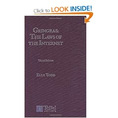 Gringras on the Laws of the Internet