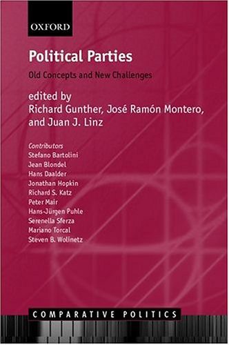 Political Parties: Old Concepts and New Challenges (Comparative Politics)