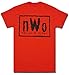 NWO New World Order Wolfpac Logo Adult Red T-shirt