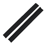 Stove Gap Seals, Set of 2 Black, Flexible Silicone Gap Covers, Seal the Gap Next to your Stove, McClure's Gap Seals