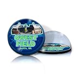 NFL Seattle Seahawks Round Crystal Magnetized Paperweight