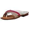 Airstep ROMANO 613002-2780-3806, Damen Sandalen/Zehentrenner Schuhe, weiss, (bianco/magenta )
