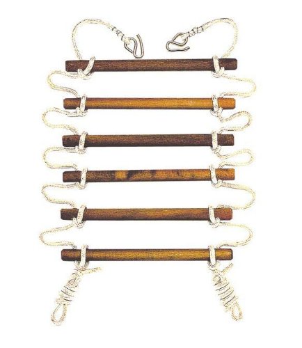 Child Works 0064500 Rope Ladder - 18in.Wide- 6 Dowels - C12R