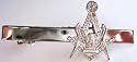 Harley Davidson Motorcycle HOG Masonic Freemason Tie Bar Clip