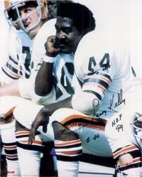Kelly, Leroy (Cleveland Browns) Autographed/Hand Signed 8x10 Photo