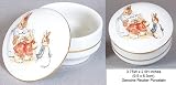 Beatrix Potter Peter Rabbit Round Porcelain Box with Lid
