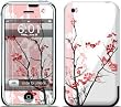 Pink Tranquility Design Protective Skin Decal Cover Faceplate for Apple iPhone (2G)