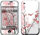 Pink Tranquility Design Protective Skin Decal Cover Faceplate for Apple iPhone (2G)