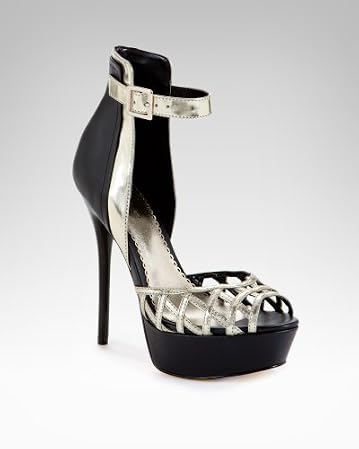 bebe | Lattice Metallic Platform Sandal :  bebe shoes accessories pumps heels sandals shoes shoes lattice metallic platform sandal