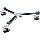 Manfrotto 114MV Cine Video Dolly for Tripods with Twin Spiked Feet - Replaces 3198