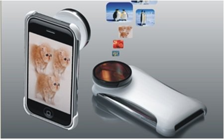 Best Price GSI Super Quality Triple-Magic Lens for iPhone 3G-3GS Camera, One Detachable Rotating Lens with 3 Photo Effects Functions - Duplicate x3, Sparkle and Starburst - Turn your iPhone into a High-End Camera! White Backdoor
