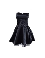 Sweetheart Belted Backless Lace Short Chiffon/Organza/Satin/Taffeta/Tulle Bridesmaid Dress/Prom Dress 