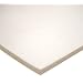 Felt Sheet, White, No Backing, Grade F1, Wool Content: 95% Minimum, Meets SAE F1 , Inch