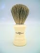 Edwin Jagger Shaving Shave Pure Badger Brush with Ivory Plastic Handle