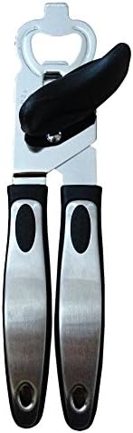 Open It! Heavy-duty Stainless Steel Manual Can / Bottle Opener - Best All-in-one Opener, Great for Beer Bottles and Any Size Can, Lifetime Guarantee! - Last Can and Bottle Opener You Will Ever Need!