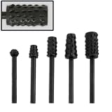 Buy 5pc Carbon Steel Rotary Rasp Files Fits Dremel by HK