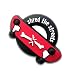 CAPerz - Skateboard (red)