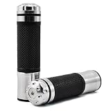 Universal Fit Touring Dirt Dual Purpose Sport Racing Bike Watercraft Handle Bar End Rubber Hand Grip