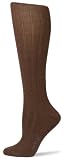Hue Womens Soft Rib Knee Sock