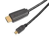 Kanex HDMIMIC6FT Micro HDMI Type D Cable for Portable Devices M/M (6 feet)