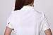 TLZC Women's Fashion Office Wear Puff Short Sleeve Slim Top Shirt Blouses