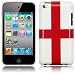 iPod Touch 4 4G 4th Gen St George England Flag Glossy Hard Case Cover Protector from The Keep Talking Shop Ipod Touch 4th Generation Accessories