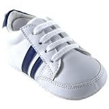 Basic Stripe Sneaker, Blue, 6-12 months