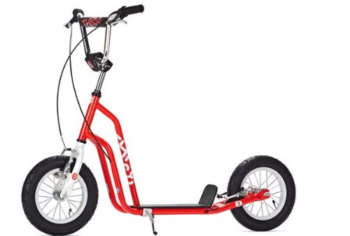 Yedoo Uni Tretroller Three 3, rot/weiß, 5796_rotweiß