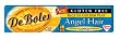 DeBoles Gluten Free, Rice plus Golden Flax,  Angel Hair Pasta, 8-Ounce Boxes (Pack of 12)
