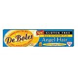 DeBoles Gluten Free, Rice plus Golden Flax,  Angel Hair Pasta, 8-Ounce Boxes (Pack of 12)