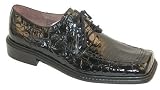 Giorgio Brutini Men's Croc Print with Genuine Snake 93531 Moc Toe Shoes