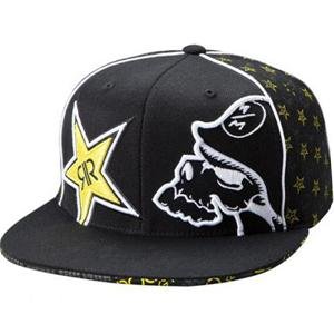 Metal Mulisha Team 2 Flex-Fit Hat - Large/X-Large/Black 