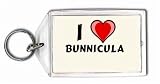 I Love bunnicula Keychain