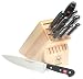 Wüsthof Classic 10-Piece Cooking Couple's Knife Set with Block