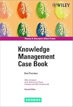 Knowledge Management Case Book: Siemens Best Practises