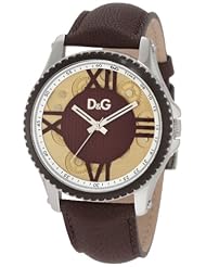 D&G Dolce & Gabbana Womens DW0774 Sestriere Gold Watchworks Dial with Strap Watch