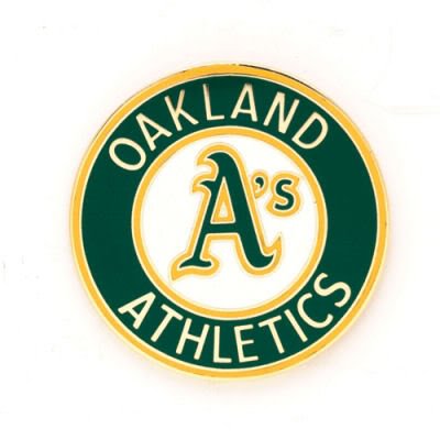 OAKLAND ATHLETICS OFFICIAL LOGO LAPEL PIN