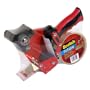 Scotch Packaging Tape with Pistol Grip Dispenser (Pack of 2)