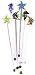 Art Glass Swizzle/Drink Sticks Sea Life Theme Set of 6
