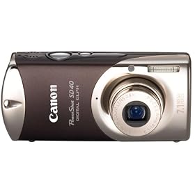 Click here to buy Canon PowerShot SD40 7.1MP Digital Elph Camera with 2.4x Optical Zoom (Twilight Sepia) by Canon.