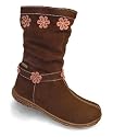 INDIGO wunderschoene Stiefel m. Blume, braun-altrosa, Leder