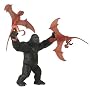 King Kong Basic Figure: Kong Vs. Terapusmordax