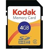 Kodak 4 GB Secure Digital High Capacity Card, KSD4GBPSBNA 41318UKP2oL. SL160 Kodak 4 GB Secure Digital High Capacity Card, KSD4GBPSBNA