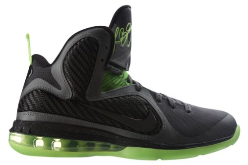Buy Nike Lebron 9 Dunkman (Dark Grey/Black-Volt) Size 11