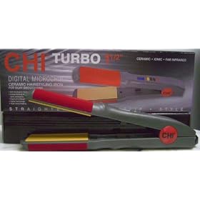 CHI TURBO DIGITAL CERAMIC FLAT IRON 1 1/2″ GF1539D
