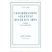 Consid�rations sur l'�tat des beaux-arts: Critique de la modernit�