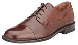Bostonian Mens Marco Oxford, Chili Calf/Deerskin, 12 M